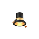 Dals Lighting RC03-CC-60-RGGD-TBK 3" L'or Luminaire encastré Wattage et CCT sélectionnables