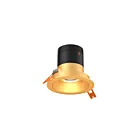 Dals Lighting RC03-CC-60-RGGD-TGD 3" L'or Luminaire encastré Wattage et CCT sélectionnables