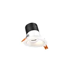 Dals Lighting RC03-CC-60-SLWH-TWH 3" Blanc Luminaire encastré Wattage et CCT sélectionnables