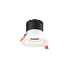 Dals Lighting RC04-CC-35-RGWH-TWH 4" Blanc Luminaire encastré Wattage et CCT sélectionnables