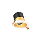 Dals Lighting RC04-CC-35-SLGD-TWH 4" L'or Luminaire encastré Wattage et CCT sélectionnables