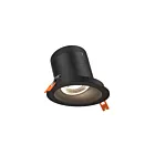 Dals Lighting RC04-CC-60-SLBK-TBK 4" Noir Luminaire encastré Wattage et CCT sélectionnables