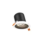 Dals Lighting RC04-CC-60-SLBK-TWH 4" Noir Luminaire encastré Wattage et CCT sélectionnables
