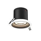 Dals Lighting RC06-CC-20-RGBK-TWH 6" Noir Luminaire encastré Wattage et CCT sélectionnables