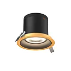 Dals Lighting RC06-CC-60-RGBK-TGD 6" Noir Luminaire encastré Wattage et CCT sélectionnables