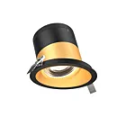 Dals Lighting RC06-CC-60-SLGD-TBK 6" L'or Luminaire encastré Wattage et CCT sélectionnables