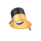Dals Lighting RC06-CC-60-SLGD-TGD 6" L'or Luminaire encastré Wattage et CCT sélectionnables