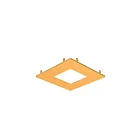 Dals Lighting REC-TRIM4SQ-GD L'or Garniture encastrée