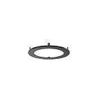 Dals Lighting REC-TRIM5-BK Noir Garniture encastrée