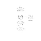Dals Lighting RTJB3-CC-WH 8W 2.37" Blanc Spot encastré rétrofit
