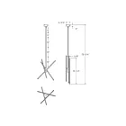 Dals Lighting SSPD32-CC-BK 30W Noir Suspendu