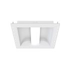 Troffer ventilé premium Delviro Energy DELSNAP-P-30x30