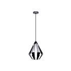 Suspendu Eglo Taroca 200752A 1-Lumière Nickel Néron 60W