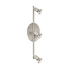 Eglo 200777A 150W Nickel satiné et chromé Halogène Réglable Éclairage sur rail