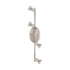Eglo 200778A 200W Nickel satiné et chromé Halogène Réglable Éclairage sur rail