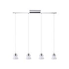 Suspendu Eglo Pancento 201751A 4-Lumières Chrome 17.6W