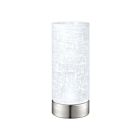 Lampe de table Eglo Myna 202272A 60W 1-Lumière Nickel satiné