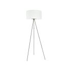 Lampe sur pied Eglo 202343A Fondachelli 1-Lumière Nickel satiné 60W