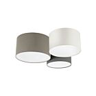 Plafonnier Eglo Pastore 203213A 3-Lumières Blanc