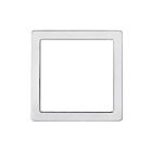 Garniture encastrée carrée de 9 po Eglo Trago 203773 Chrome