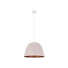 Suspendu Eglo Coretto-P 204078A 1-Lumière Pastel Abricot et Cuivre 100W
