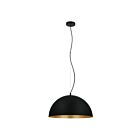 Suspendu Eglo Rafaelino 204319A 1-Lumière Noir et or 60W