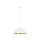 Suspendu Eglo Rafaelino 204322A 1-Lumière Blanc et Or 60W
