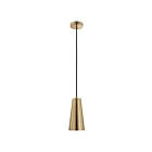 Suspendu Eglo Pratella 204364A 1-Lumière Or brossé 60W