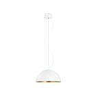 Suspendu Eglo Gaetano 204377A Blanc et Or 25.4W