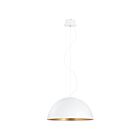 Suspendu Eglo Gaetano 204378A Blanc et Or 25.4W