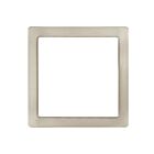 Garniture encastrée carrée de 7 po Eglo Trago 204947 Nickel satiné