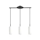Suspendu Eglo Troy 205132A 3-Lumières Noir 180W