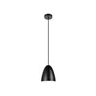 Suspendu Eglo Sarabia 205418A 1-Lumière Noir et blanc 60W
