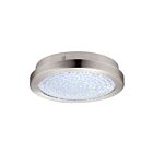 Plafonnier Eglo Arezzo 32046A 1-Lumière Nickel satiné