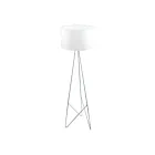 Lampe sur pied Eglo 39232A Camporale 1-Lumière Chrome 12W