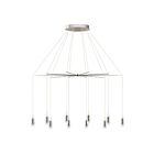 Suspendu Eglo Santiga 39327A 20-Lumières Noir 66W