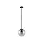 Suspendu Eglo Priorat 39656A 1-Lumière Noir 40W