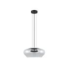 Suspendu Eglo Priorat 39658A 3-Lumières Noir 120W