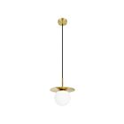 Suspendu Eglo Arenales 39952A 1-Lumière Laiton brossé 60W