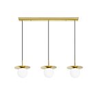 Suspendu Eglo Arenales 39953A 3-Lumières Laiton brossé 180W