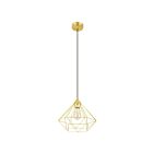 Suspendu Eglo Tarbes 43679A 1-Lumière Laiton brossé 15W