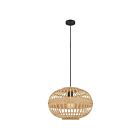 Suspendu Eglo Amsfield 49771A 1-Lumière Brun 60W