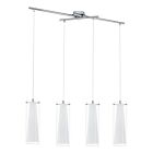 Eglo 95743A Pinto 4-Lumières 240W Suspendu en cordon