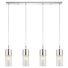 Eglo 95743A Diamond 4-Lumières 240W Suspendu en cordon