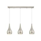 Suspendu Eglo Reale 92077A 3-Lumières Nickel satiné 225W