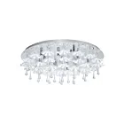 Plafonnier Eglo Ocondo 93071A 4-Lumières Chrome