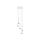 Suspendu Eglo Raparo 93798A 5-Lumières Blanc 21W