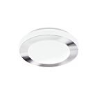 Plafonnier Eglo Led 95282A 1-Lumière Blanc et Chrome