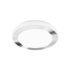 Plafonnier Eglo Led 95283A 1-Lumière Blanc et Chrome