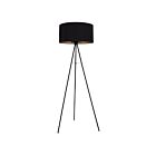 Lampe sur pied Eglo 95541A Fondachelli 1-Lumière Noir 60W